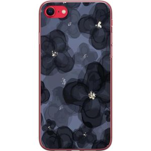 Apple iPhone 16e Transparent Mobilskal Blomsteräng