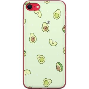 Apple iPhone 16e Transparent Mobilskal Avokado