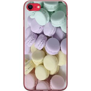 Apple iPhone 16e Transparent Mobilskal Macarons