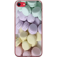 Apple iPhone 16e Transparent Mobilskal Macarons