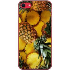 Apple iPhone 16e Transparent Mobilskal Ananas