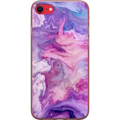 Apple iPhone 16e Transparent Mobilskal Marmor