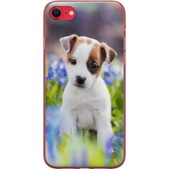 Apple iPhone 16e Transparent Mobilskal Hundvalp
