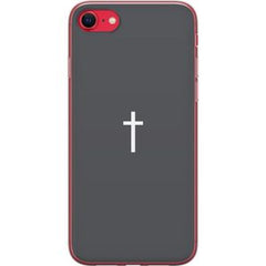 Apple iPhone 16e Transparent Mobilskal Kors