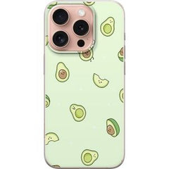 Apple iPhone 16 Pro Transparent Mobilskal Avokado