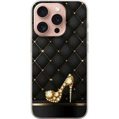 Apple iPhone 16 Pro Transparent Mobilskal Lyxig Sko