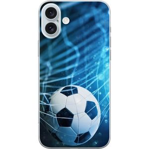 Apple iPhone 16 Plus Transparent Mobilskal Fotboll