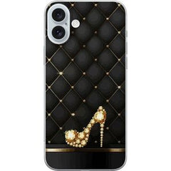 Apple iPhone 16 Plus Transparent Mobilskal Lyxig Sko