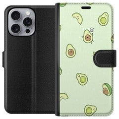 Apple iPhone 16 Pro Max Svart Plånboksfodral Avokado