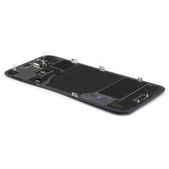 Back Cover incl. Camera lens, Flash Light and Wireless Charging For iPhone 16e Black Pulled