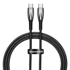 Baseus Snabbladdningskabel  USB-C till USB-C, 100W, 1m - Svart
