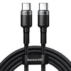 Baseus Cafule Kabel USB-C till USB-C, PD 2.0, 100W, 5A, 2m - Svart