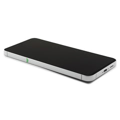 Display Assembly (Pe-Assembled) Complete with Housing Compatible for Samsung Galaxy S24 FE (SM-S721B) Silver Service Pack