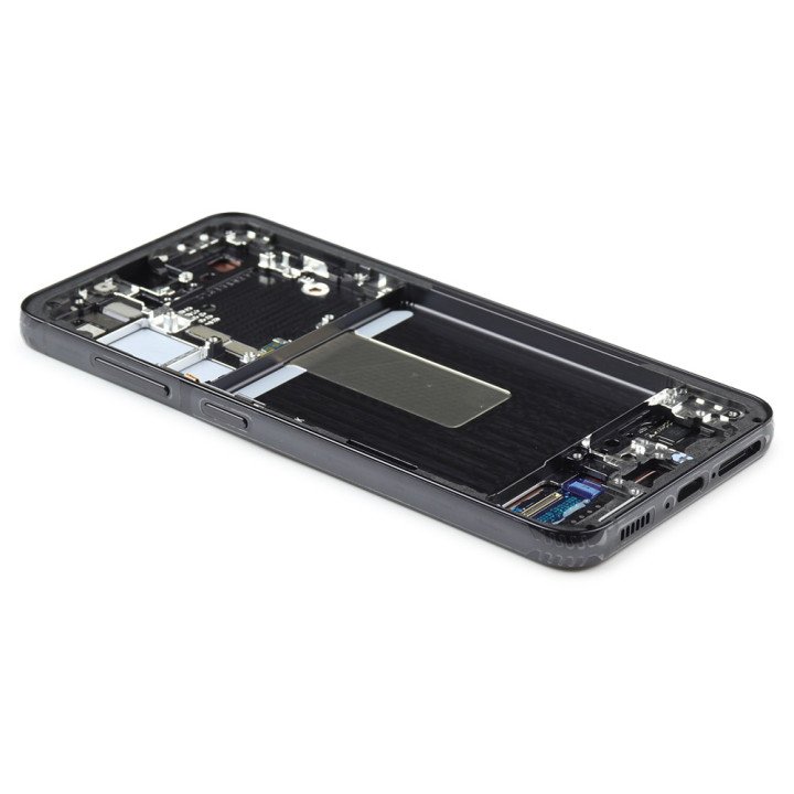 Display Assembly (Pre-Assembled) Complete with Housing Compatible for Samsung Galaxy S23 FE (SM-S711B) Black Service Pack