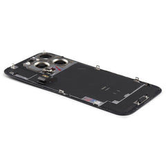 Back Cover incl. Camera lens, Flash Light and Wireless Charging For iPhone 16 Pro Black Titanium Pulled