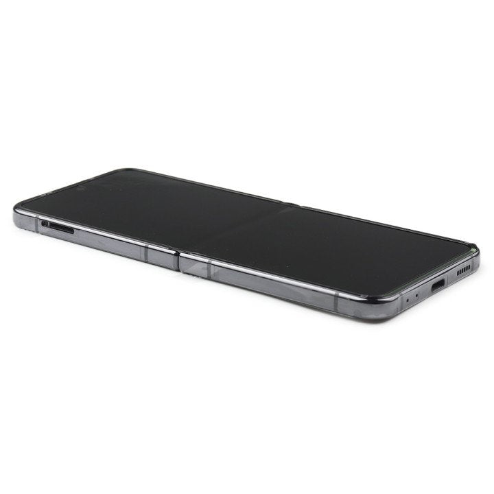 Display Assembly Compatible for Samsung Galaxy Z Flip 4 Graphite Service Pack