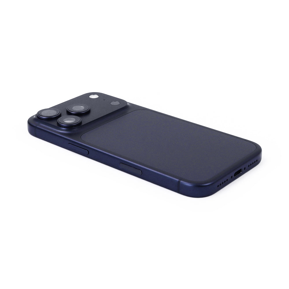 Rear Housing with small parts For iPhone 17 Pro (EU Version) Blue Pulled