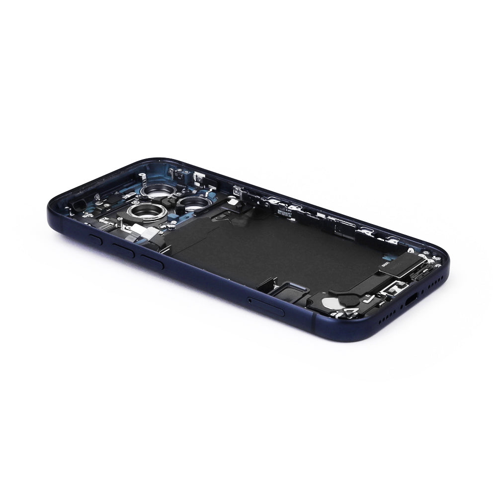Rear Housing with small parts For iPhone 17 Pro (EU Version) Blue Pulled