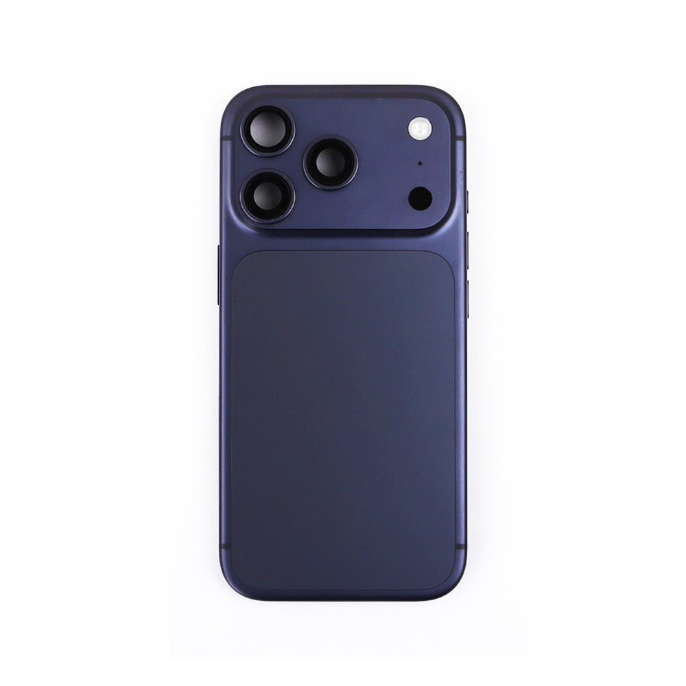 Rear Housing with small parts For iPhone 17 Pro (EU Version) Blue Pulled