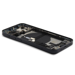 Rear Housing with small parts (EU Version) For iPhone 13 Mini Black Pulled B