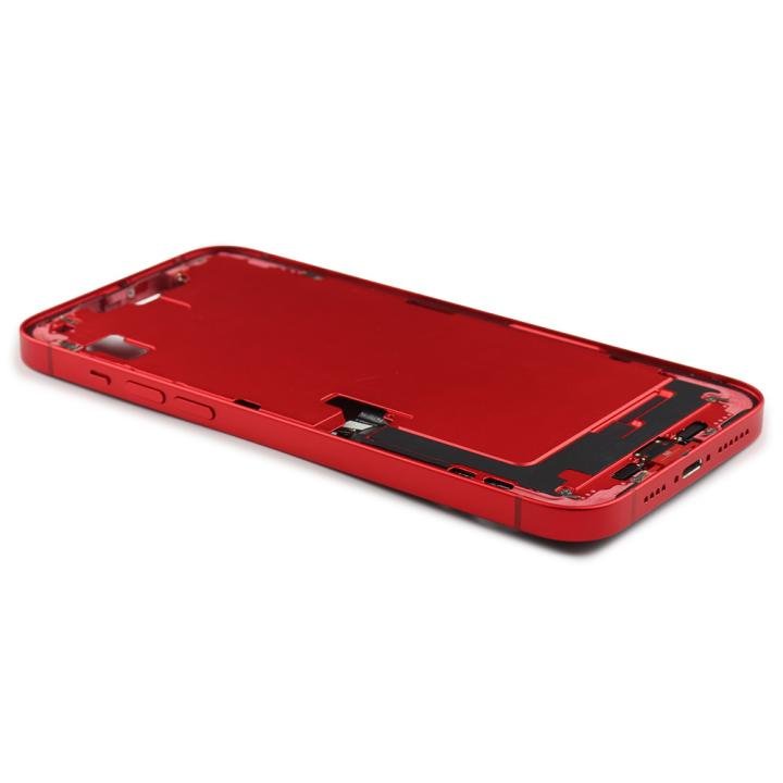 Middle Frame Assembly (US Version) Compatible for iPhone 14 Plus Red Pulled