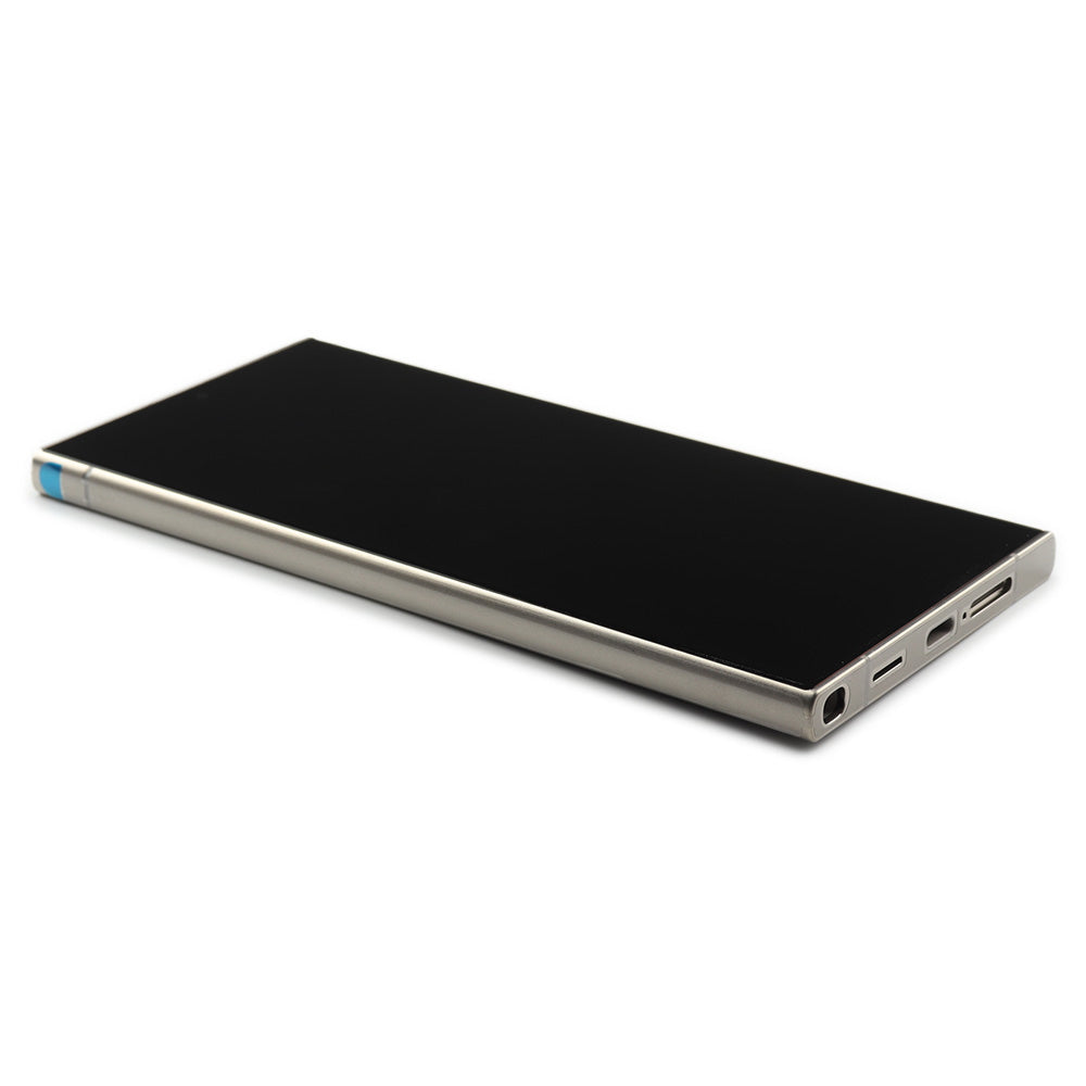 Display Complete with Housing (incl. bat) For Samsung Galaxy S24 Ultra (SM-S928) Titanium Grey Service Pack