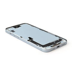 Middle Frame With Power And Volume Button For iPhone 15 Plus (US Version) Blue Titanium Pulled