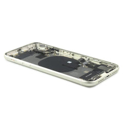 Rear Housing Assembly with small parts Compatible for iPhone 11 White Refurbished