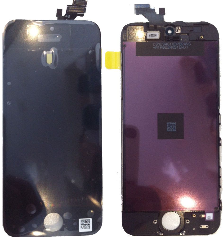 iPhone 5, Original Parts, LCD-skärm, svart