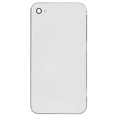 Baksida med ram för iPhone 4s, vit, OEM