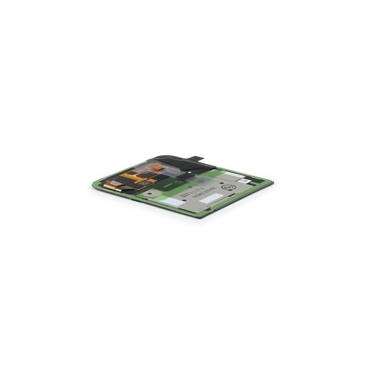 Backcover with Display Assembly Compatible for Samsung Galaxy Z Flip4 Black Service Pack