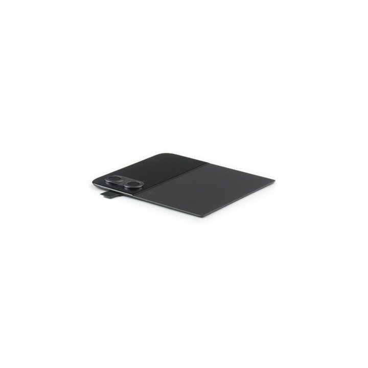 Backcover with Display Assembly Compatible for Samsung Galaxy Z Flip4 Black Service Pack