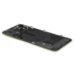 Back Cover incl. Camera lens, Flash Light and Wireless Charging Compatible for iPhone 14 Yellow Pulled