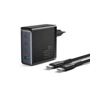 Joyroom Snabbladdare, GaN Ultra, 140W - Svart