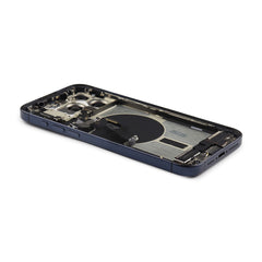 Rear Housing with small parts (US Version) For iPhone 15 Pro Max Blue Titanium Pulled