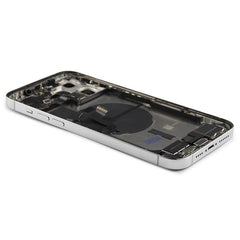 Rear Housing Assembly with small parts (US Version) Compatible for iPhone 14 Pro Max White Pulled