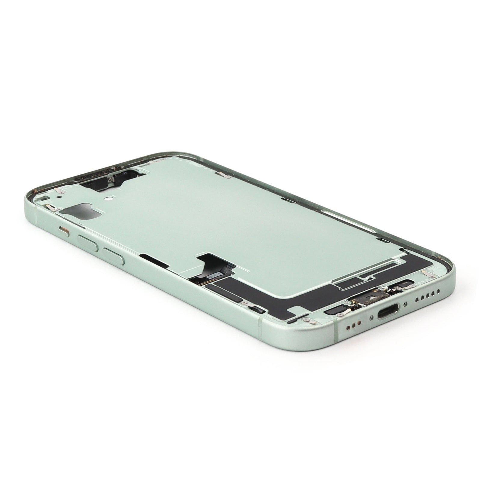 Middle Frame With Power And Volume Button For iPhone 15 (US Version) 15 Green Titanium Pulled