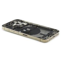 Rear Housing Assembly with small parts Compatible for iPhone 14 Pro Gold Refurbished