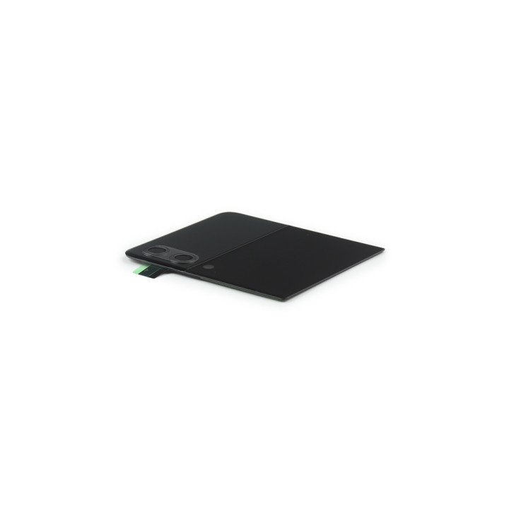 Backcover with Display Assembly Compatible for Samsung Galaxy Z Flip3 Black Service Pack