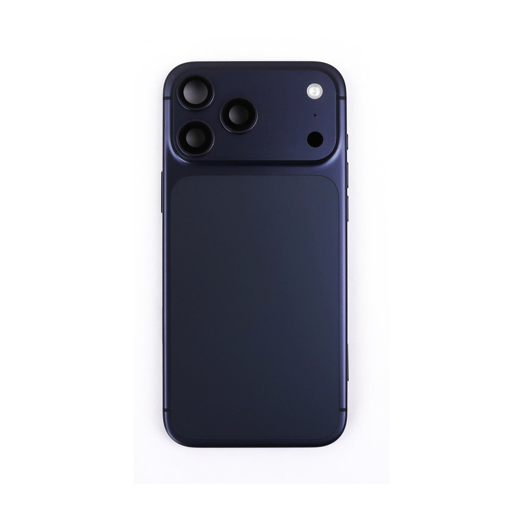Rear Housing with small parts For iPhone 17 Pro Max (EU Version) Deep Blue Pulled