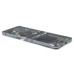 Display Assembly Compatible for Samsung Galaxy Z Flip 5 Black Service Pack