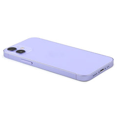 Rear Housing with small parts (EU Version) Compatible for iPhone 12 Mini Purple Pulled
