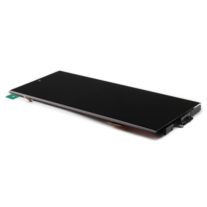 Display Assembly (Without Frame & Adhesive) Compatible for Samsung Galaxy S22 Ultra (SM-S908B) Black Service Pack