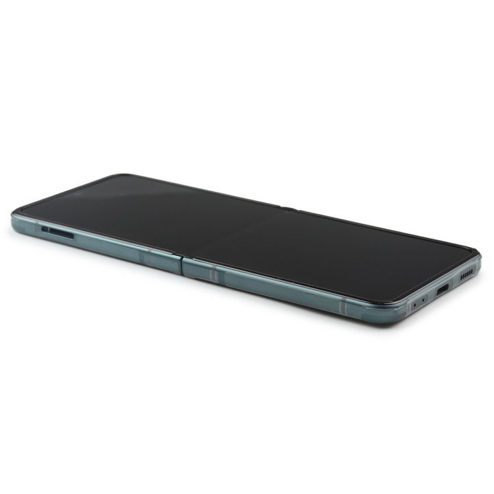 Display Assembly Compatible for Samsung Galaxy Z Flip 3 Green Service Pack