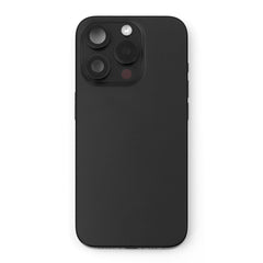 Rear Housing with small parts (US Version) For iPhone 15 Pro Black Titanium Pulled