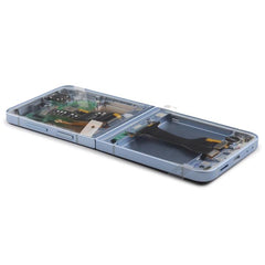 Display Assembly (Pre-Assembled) Compatible for Samsung Galaxy Z Flip6 (F741B) Light Blue Service Pack