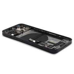 Rear Housing with small parts (EU Version) For iPhone 13 Black Pulled B