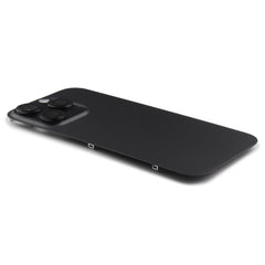 Back Cover incl. Camera lens, Flash Light and Wireless Charging For iPhone 16 Pro Black Titanium Pulled