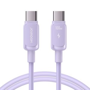 Joyroom Color Series USB-C - USB-C Kabel 100W, 1.2m - Lila