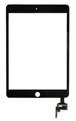 iPad Mini 3 Digitizer med delar, Svart